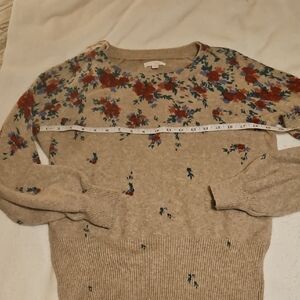 LC Lauren Conrad Beige Knit Sweater